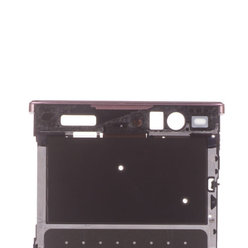OEM LCD Supporting Frame for Sony Xperia XA2 Pink