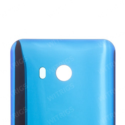 Custom Battery Cover for HTC U11 Sapphire Blue