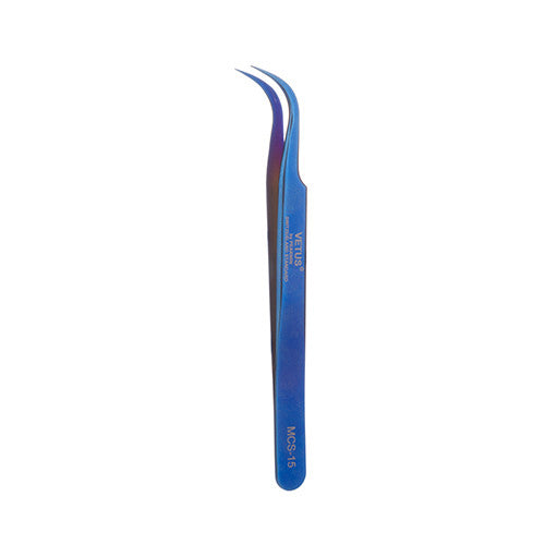 Vetus MCS-15 Tweezer Tip Curved Blue