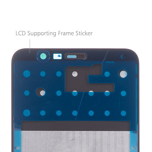 OEM LCD Supporting Frame for Huawei Honor 7X Black