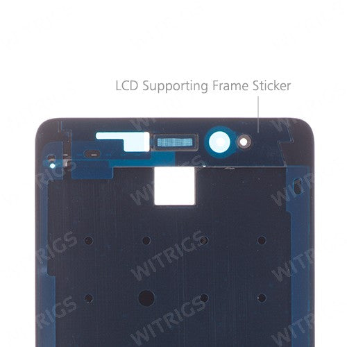 OEM LCD Supporting Frame for Xiaomi Redmi 4 High Black