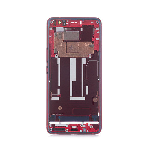 OEM Middle Frame for HTC U11 Plus Red