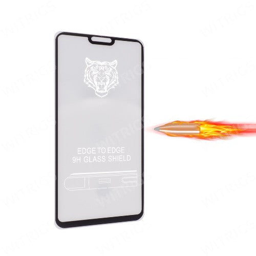 Full-Screen Tempered Glass Protector for OnePlus 6 Black