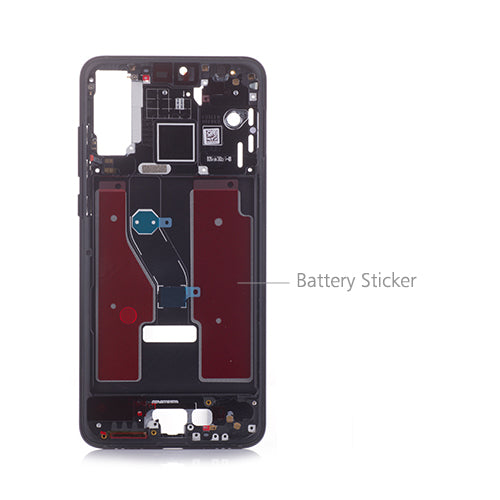 OEM Middle Frame for Huawei P20 Pro Black