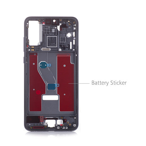 OEM Middle Frame for Huawei P20 Pro Midnight Blue