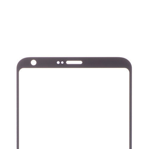 Custom Front Glass for LG G6 Astro Black
