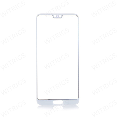 Custom Front Glass for Huawei P20 Pro White