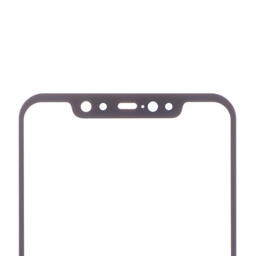 Custom Front Glass for Xiaomi Mi 8 White
