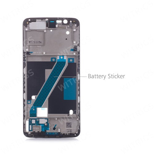 OEM LCD Supporting Frame for OnePlus 5T Midnight Black