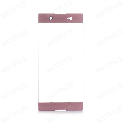 Custom Front Glass for Sony Xperia XA1 Ultra Pink