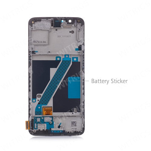 Custom Screen Replacement with Frame for OnePlus 5T