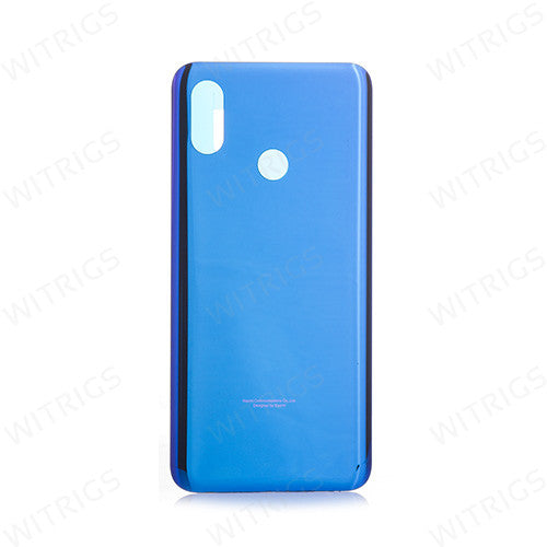 Custom Battery Cover for Xiaomi Mi 8 Blue