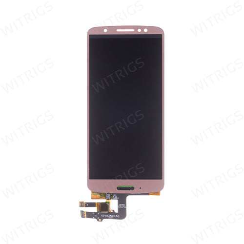 Custom Screen Replacement for Motorola Moto G6 Blush Gold