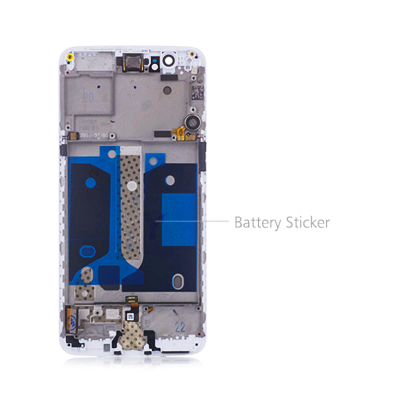 Original Screen Assembly for OnePlus 5 White