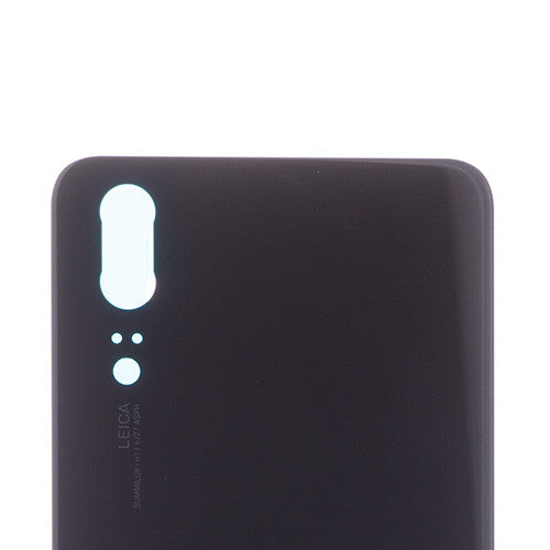 Custom Battery Cover for Huawei P20 Black