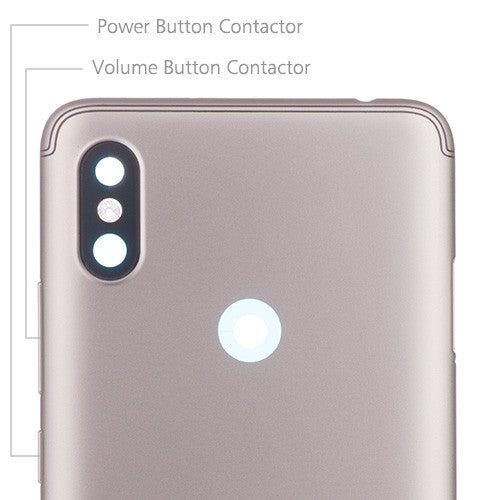 OEM Back Cover for Xiaomi Redmi S2 Gold - Main Image