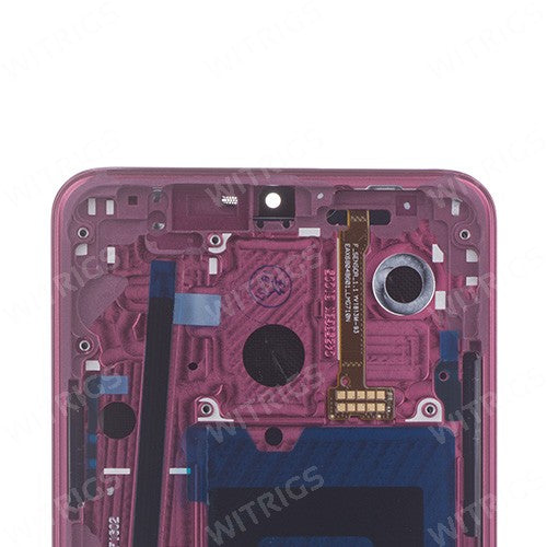 OEM Screen Replacement with Frame for LG G7 ThinQ Raspberry Rose