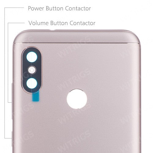 OEM Back Cover for Xiaomi Redmi 6 Pro Gold