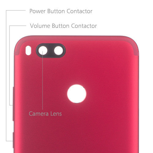 OEM Back Cover for Xiaomi Mi A1 Red