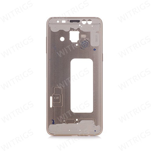 OEM Middle Frame for Samsung Galaxy A8 (2018) Gold