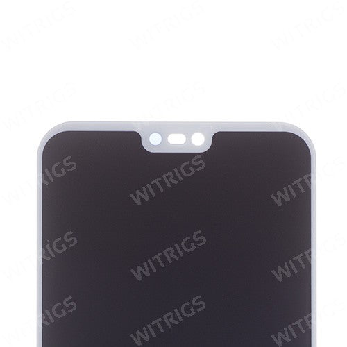Custom Screen Replacement with Frame for Huawei P20 Lite Midnight Black