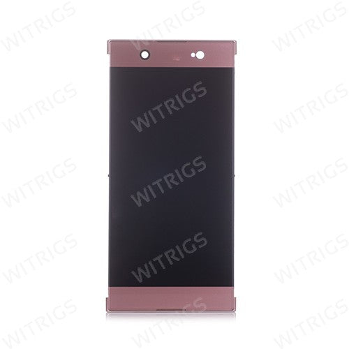 Custom LCD Screen Assembly Replacement for Sony Xperia XA1 Ultra Pink