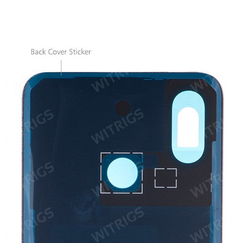 OEM Battery Cover for Xiaomi Mi 8 Blue