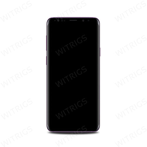 OEM Screen Replacement with Frame for Samsung Galaxy S9 Plus Lilac Purple