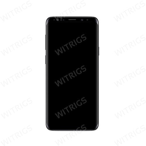 OEM Screen Replacement with Frame for Samsung Galaxy S9 Plus Titanium Gray