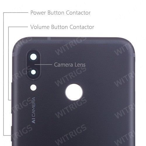 OEM Back Cover for Huawei Honor Play Midnight Black