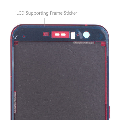 OEM Middle Frame for HTC U11 Solar Red