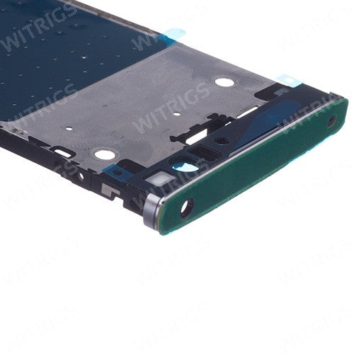 OEM LCD Supporting Frame for Sony Xperia XA2 Silver