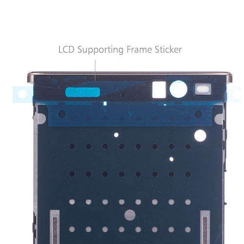 OEM LCD Supporting Frame for Sony Xperia XA2 Plus Gold