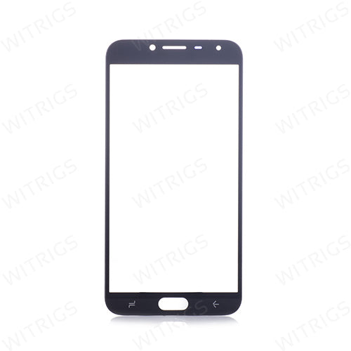 Custom Front Glass for Samsung Galaxy J4 Black