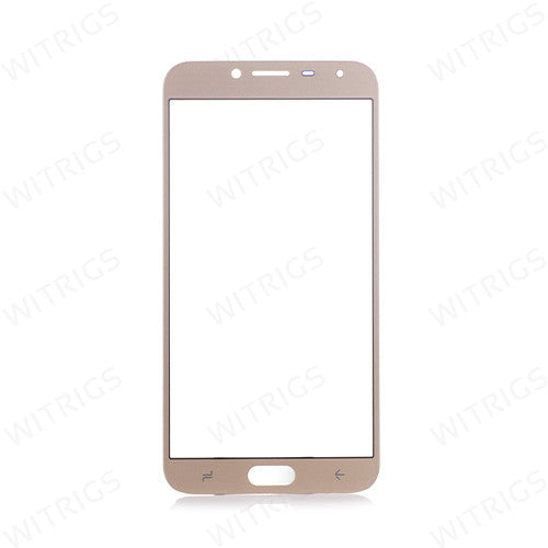 Custom Front Glass for Samsung Galaxy J4 Gold