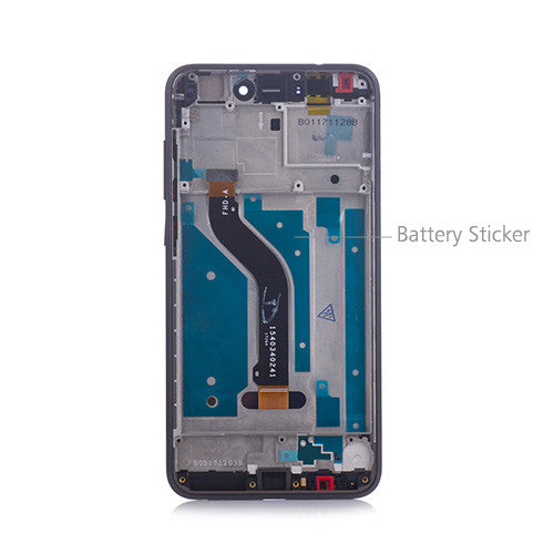 Custom Screen Replacement with Frame for Huawei Honor 8 Lite Black