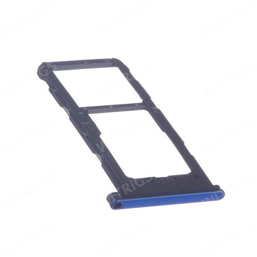 OEM SIM + SD Card Tray for Huawei Nova 3i Blue