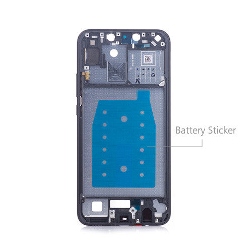 OEM Middle Frame for Huawei Nova 3i Black