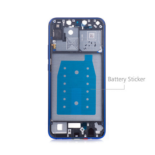 OEM Middle Frame for Huawei Nova 3i Blue