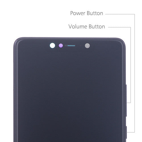 OEM Screen Replacement with Frame for Xiaomi Mi 8 SE Black