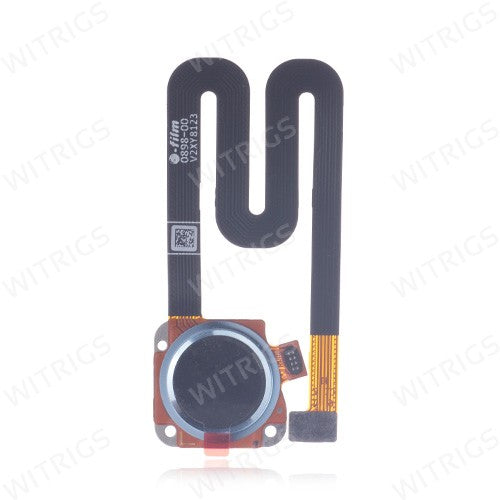 OEM Fingerprint Scanner Flex for Motorola Moto E5 Plus Mineral Blue