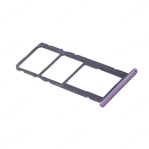 OEM SIM + SD Card Tray for Huawei Honor 8X Purple