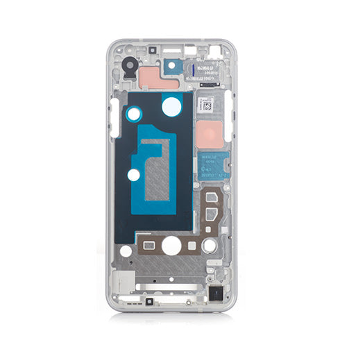 OEM Middle Frame for LG Q7 Q610 Silver