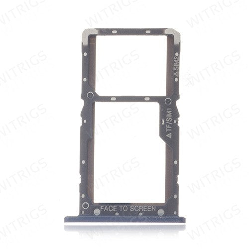 OEM SIM + SD Card Tray for Xiaomi Pocophone F1 Graphite Black