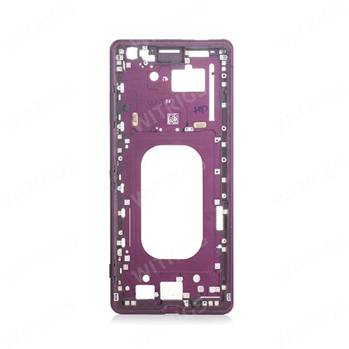 OEM Middle Frame for Sony Xperia XZ3 Bordeaux Red