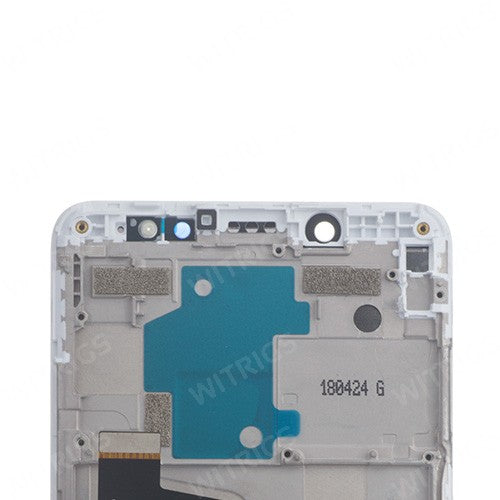 Custom Screen Replacement with Frame for Xiaomi Redmi Note 5 Pro White
