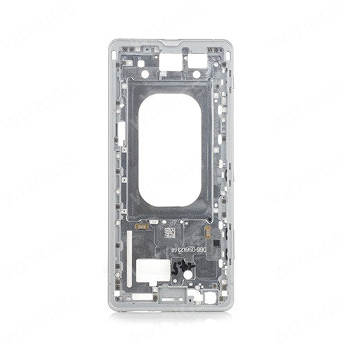 OEM Middle Frame for Sony Xperia XZ3 Silver White