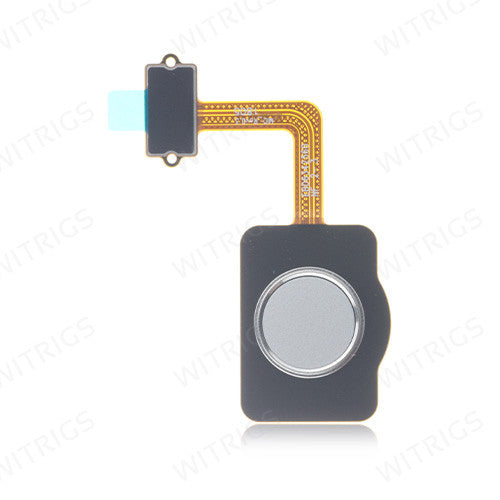 OEM Fingerprint Scanner Flex for LG Q7 (Q710) White