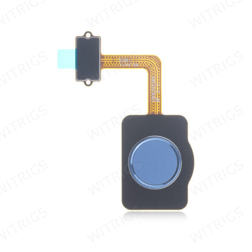 OEM Fingerprint Scanner Flex for LG Q7 (Q710) Moroccan Blue