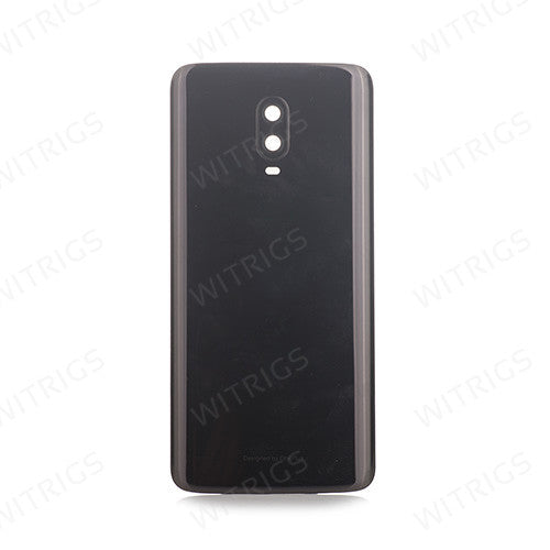 OEM Battery Cover + Camera Glass for OnePlus 6T Mirror Black